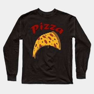 Pizza Slice Long Sleeve T-Shirt